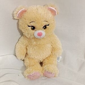 EUC Build A Bear BELLE from Beauty & The Beast Disney Plush 16"  Yellow Sparkle